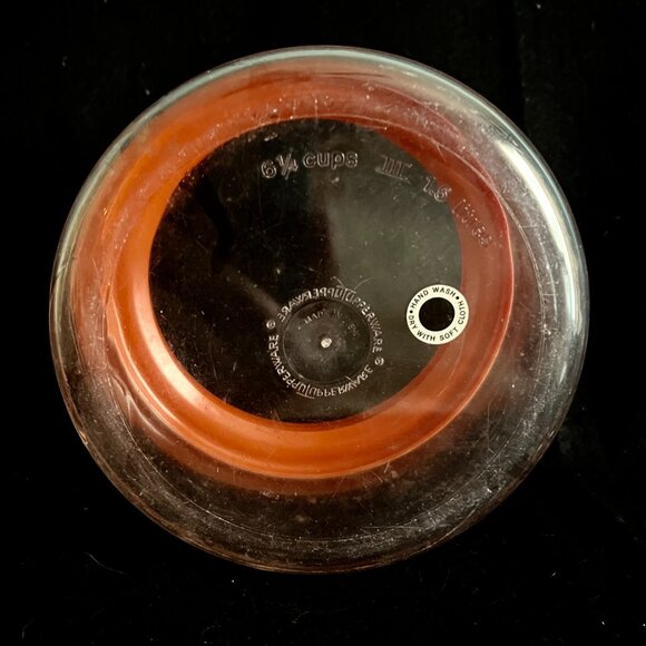 4 - Vintage Estate Tupperware Clear Push Button Lid Storage - Picture 9 of 12